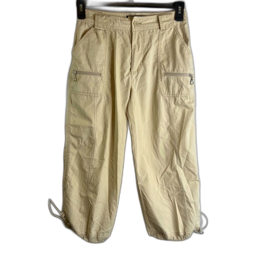 Havana Jack's Cafe Cargo‎ Khaki Capri Pant Size 6P